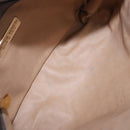 BOTTEGA VENETA INTRECCIATO Shoulder Bag Leather Silver Gold Tone Auth BA15290-9