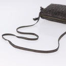 BOTTEGA VENETA INTRECCIATO Shoulder Bag Leather Silver Gold Tone Auth BA15290-7