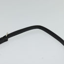 BVLGARI Logo mania Shoulder Bag Canvas Black Auth BA153-8