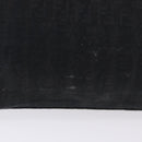 FENDI Zucchino Canvas Hand Bag Black Silver Auth BA15300-3