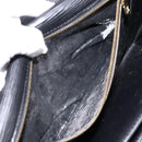 LOUIS VUITTON Epi Sellier Dragonne Clutch Bag Black M52612 LV Auth BA15301-11