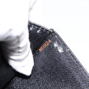 LOUIS VUITTON Epi Sellier Dragonne Clutch Bag Black M52612 LV Auth BA15301-12