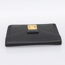 LOUIS VUITTON Epi Sellier Dragonne Clutch Bag Black M52612 LV Auth BA15301-5