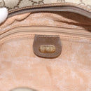 GUCCI GG Supreme Web Sherry Line Clutch Bag PVC Beige 014 904 0020 Auth BA15302-18