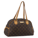 LOUIS VUITTON Monogram Montorgueil PM Hand Bag M95565 LV Auth BA15305-1