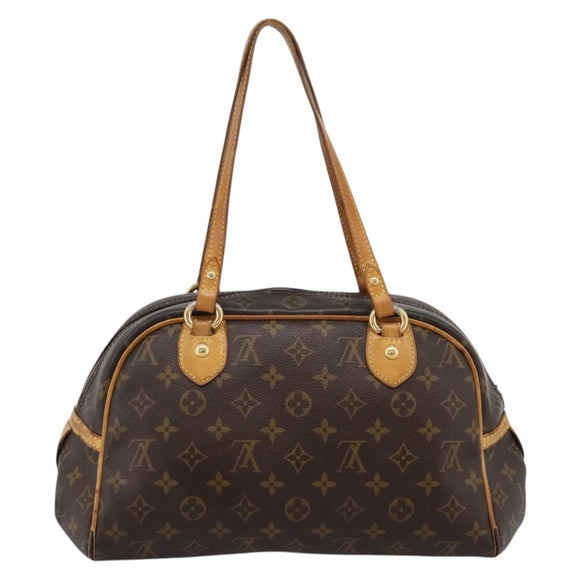 LOUIS VUITTON Monogram Montorgueil PM Hand Bag M95565 LV Auth BA15305