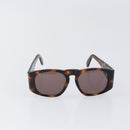 CHANEL Tortoise Pattern Sunglasses Plastic Brown Gold CC Auth BA15309-2