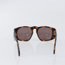 CHANEL Tortoise Pattern Sunglasses Plastic Brown Gold CC Auth BA15309-3