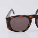 CHANEL Tortoise Pattern Sunglasses Plastic Brown Gold CC Auth BA15309-6