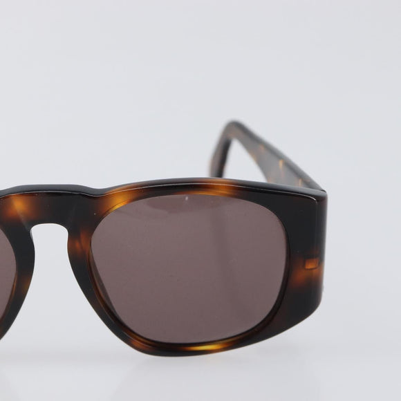CHANEL Tortoise Pattern Sunglasses Plastic Brown Gold CC Auth BA15309