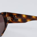 CHANEL Tortoise Pattern Sunglasses Plastic Brown Gold CC Auth BA15309-9