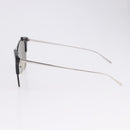 PRADA Sunglasses Metal Silver Black Auth BA15310-8