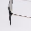 PRADA Sunglasses Metal Silver Black Auth BA15310-9