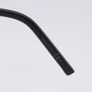 SAINT LAURENT Sunglasses Plastic Black Silver Auth BA15311-14