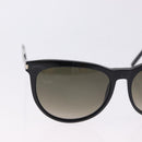 SAINT LAURENT Sunglasses Plastic Black Silver Auth BA15311-4