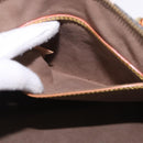LOUIS VUITTON Monogram Multicolor Alma Hand Bag Black M92646 LV Auth BA15314V-21