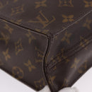 LOUIS VUITTON Monogram Sac Plat Hand Bag M51140 LV Auth BA15315V-14