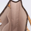 LOUIS VUITTON Monogram Sac Plat Hand Bag M51140 LV Auth BA15315V-17
