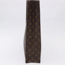 LOUIS VUITTON Monogram Sac Plat Hand Bag M51140 LV Auth BA15315V-4