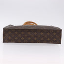 LOUIS VUITTON Monogram Sac Plat Hand Bag M51140 LV Auth BA15315V-5