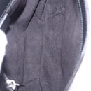 Salvatore Ferragamo Gancini Hand Bag Leather Black Silver Auth BA15316A-17