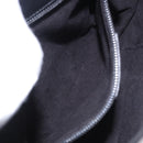 Salvatore Ferragamo Gancini Hand Bag Leather Black Silver Auth BA15316A-21