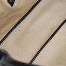CHANEL Central Station Tote Bag PVC Leather Black Silver CC Auth BA15317-17