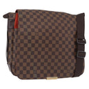 LOUIS VUITTON Damier Ebene Bastille Shoulder Bag N45258 LV Auth BA15323-1