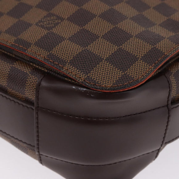 LOUIS VUITTON Damier Ebene Bastille Shoulder Bag N45258 LV Auth BA15323