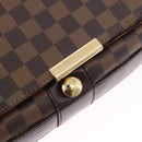 LOUIS VUITTON Damier Ebene Bastille Shoulder Bag N45258 LV Auth BA15323-19