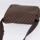 LOUIS VUITTON Damier Ebene Bastille Shoulder Bag N45258 LV Auth BA15323-6