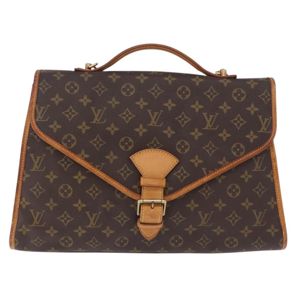 LOUIS VUITTON Monogram Beverly Hand Bag 2way M51121 LV Auth BA15325