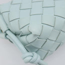 BOTTEGA VENETA INTRECCIATO Candy Loop Camera Bag Leather Blue Auth BA15327V-14