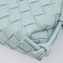 BOTTEGA VENETA INTRECCIATO Candy Loop Camera Bag Leather Blue Auth BA15327V-15