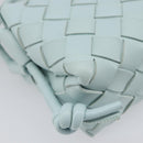 BOTTEGA VENETA INTRECCIATO Candy Loop Camera Bag Leather Blue Auth BA15327V-16