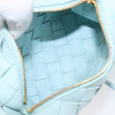 BOTTEGA VENETA INTRECCIATO Candy Loop Camera Bag Leather Blue Auth BA15327V-11