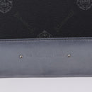 Berluti Clutch Bag Leather Black Silver Auth BA15332A-8