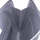 Berluti Clutch Bag Leather Black Silver Auth BA15332A-18