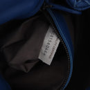 BOTTEGA VENETA INTRECCIATO Shoulder Bag Leather Blue Auth BA15333V-12