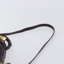 Chloe Paddington Hand Bag Patent 2way Purple Gold Tone Auth BA15334A-10