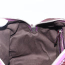 Chloe Paddington Hand Bag Patent 2way Purple Gold Tone Auth BA15334A-22