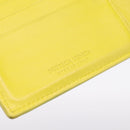 BOTTEGA VENETA INTRECCIATO Bifold Wallet Leather Yellow Auth BA15335-17