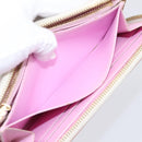 LOUIS VUITTON Monogram Multicolor Zippy Wallet White M60241 LV Auth BA15336-20