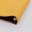 LOUIS VUITTON Epi Agenda MM Day Planner Cover Yellow R20049 LV Auth BA15337-15