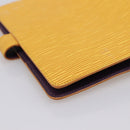 LOUIS VUITTON Epi Agenda MM Day Planner Cover Yellow R20049 LV Auth BA15337-16