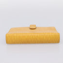 LOUIS VUITTON Epi Agenda MM Day Planner Cover Yellow R20049 LV Auth BA15337-4