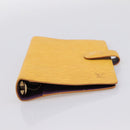 LOUIS VUITTON Epi Agenda MM Day Planner Cover Yellow R20049 LV Auth BA15337-6