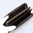 LOUIS VUITTON Monogram Vernis Zippy Wallet Amarante M93522 LV Auth BA15338-17