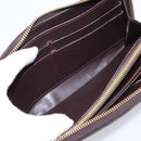 LOUIS VUITTON Monogram Vernis Zippy Wallet Amarante M93522 LV Auth BA15338-10