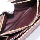 LOUIS VUITTON Monogram Vernis Zippy Wallet Amarante M93522 LV Auth BA15338-11